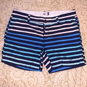 Old Navy size 10 striped shorts